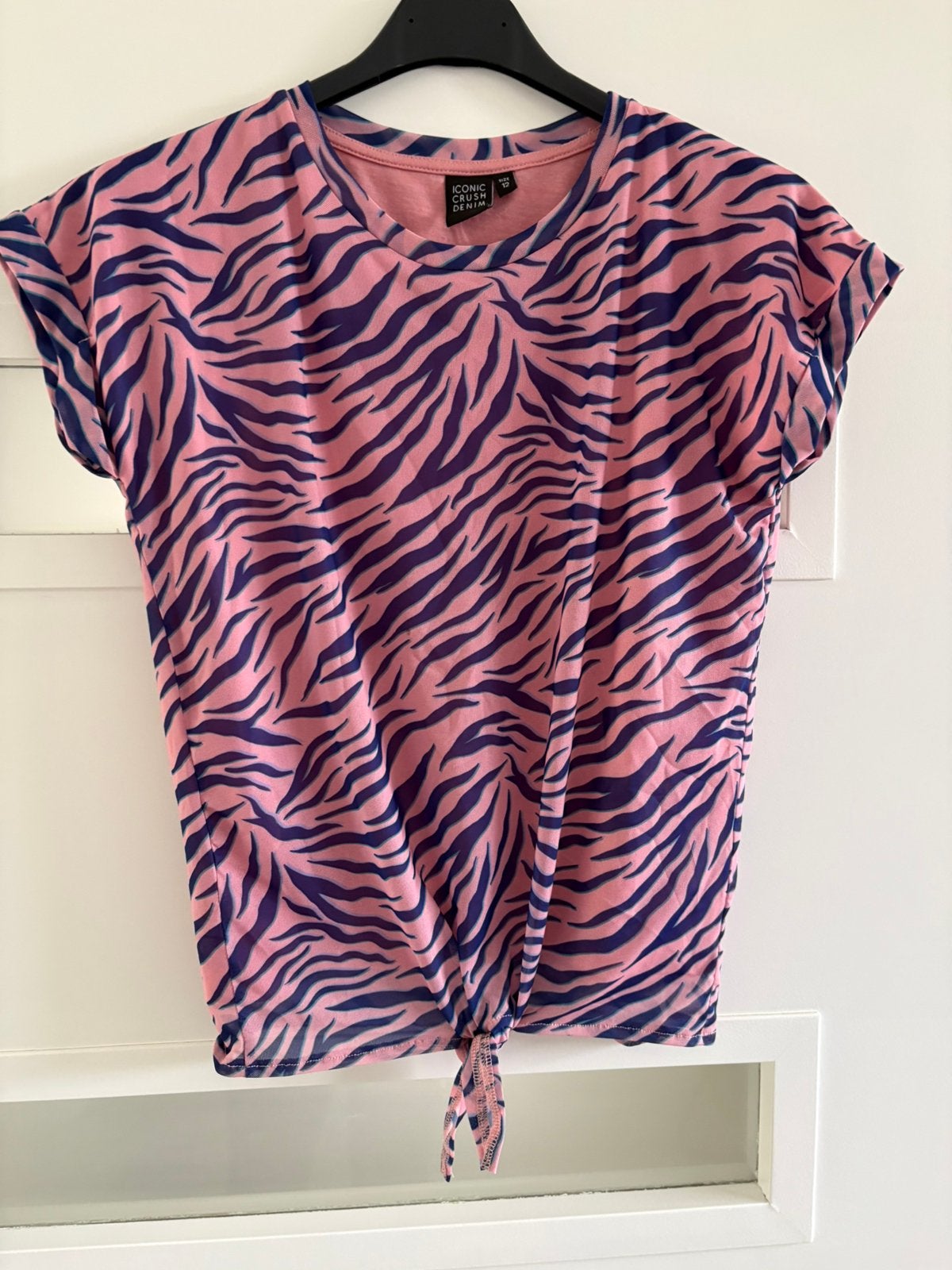 Crush Denim shirt maat 152, Ophalen of Verzenden, Zo goed als nieuw, Meisje, Shirt of Longsleeve