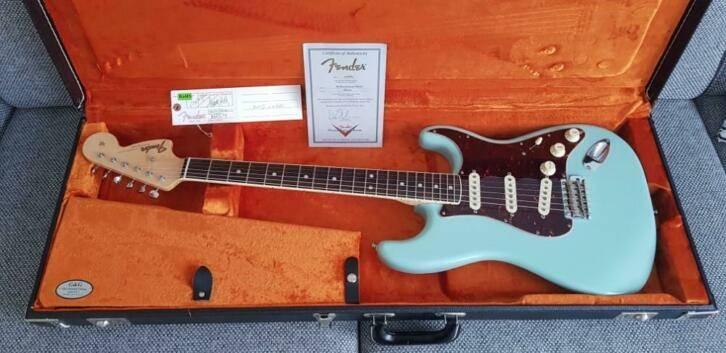 Fender Stratocaster Custom Shop, model ’66 Stratocaster NOS, Ophalen, Gebruikt, Solid body, Fender