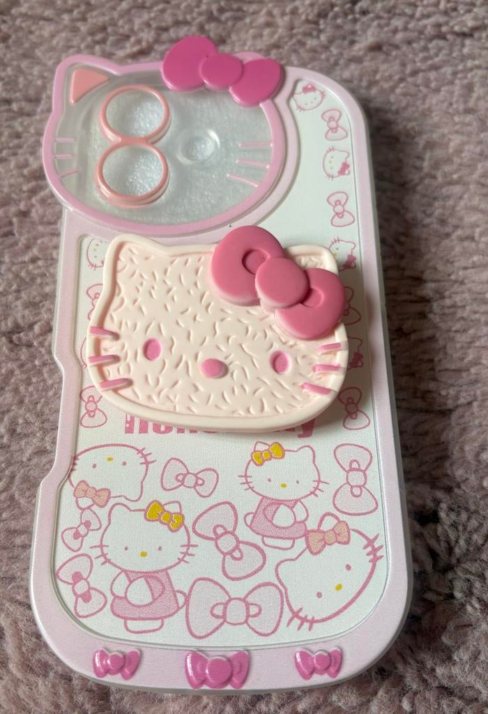 Leuk Hello Kitty hoesje voor iPhone 16, Nieuw, Hoesje of Tasje, Schokbestendig, Roze
