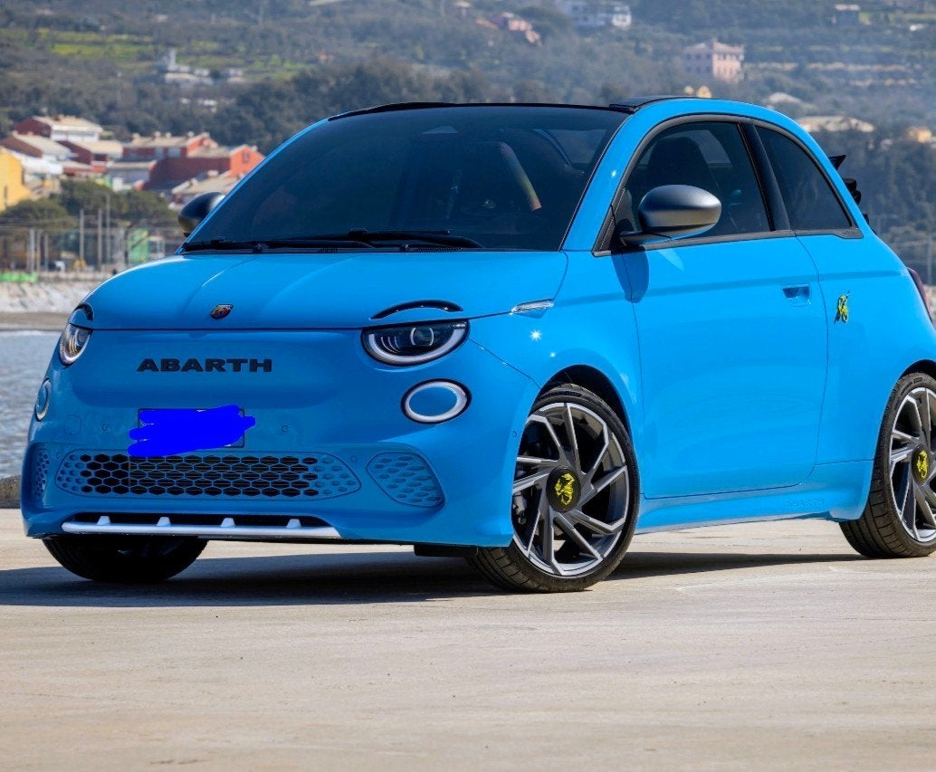 Abarth 500E Scorpionissima Automaat 42 kwh Automaat, Overige modellen, Blauw, Elektrisch, Particulier