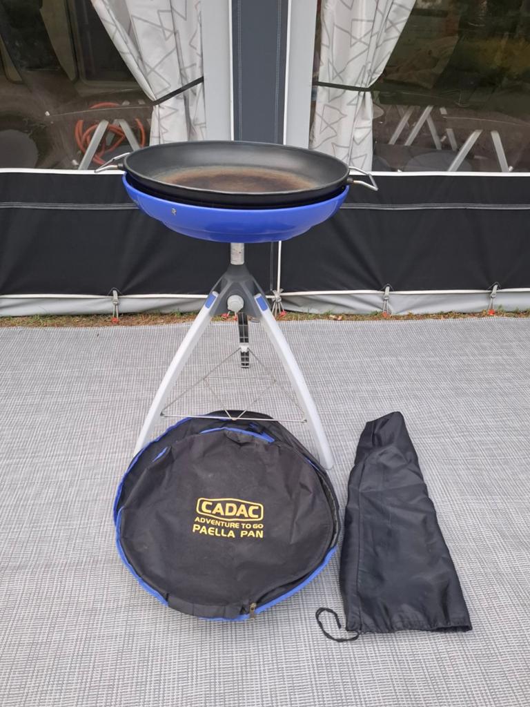 Cadac Skottelbraai met Paella Pan - Ideaal voor Camping, Ophalen of Verzenden, Gebruikt, Cadac