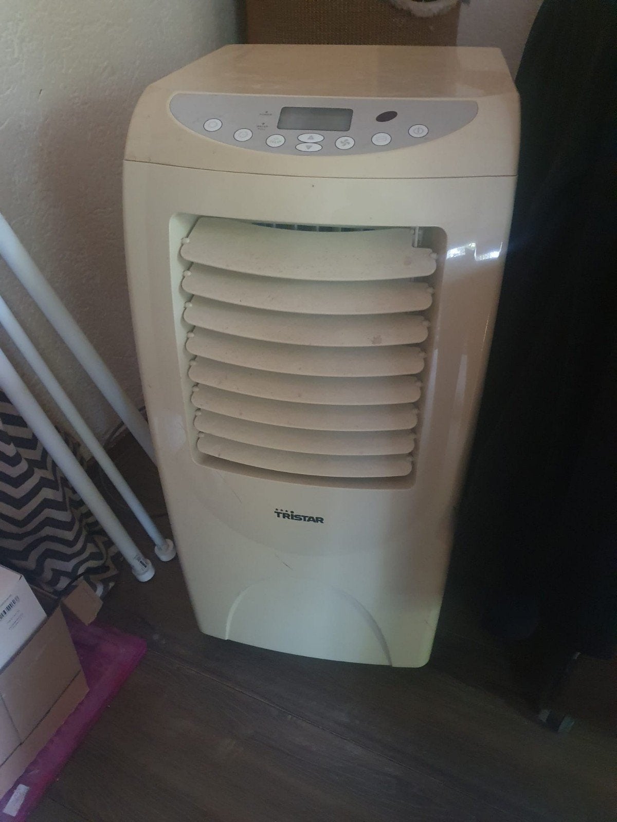 goedwerkende tristar mobiele airco met slang, Ophalen, 3 snelheden of meer, Zo goed als nieuw, Afstandsbediening