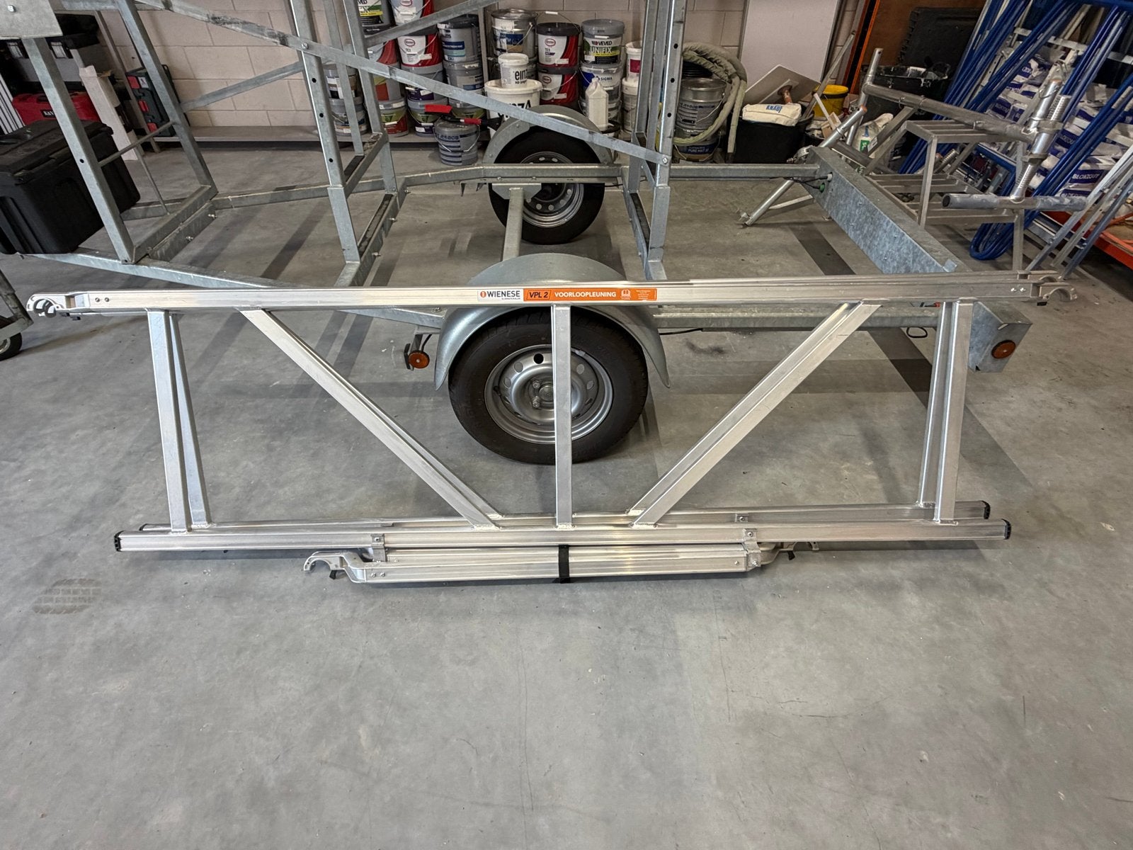 WIESNESE VLP 2 Aluminium voorloopleuning, Ophalen, Gebruikt, Overige typen, Minder dan 2 meter