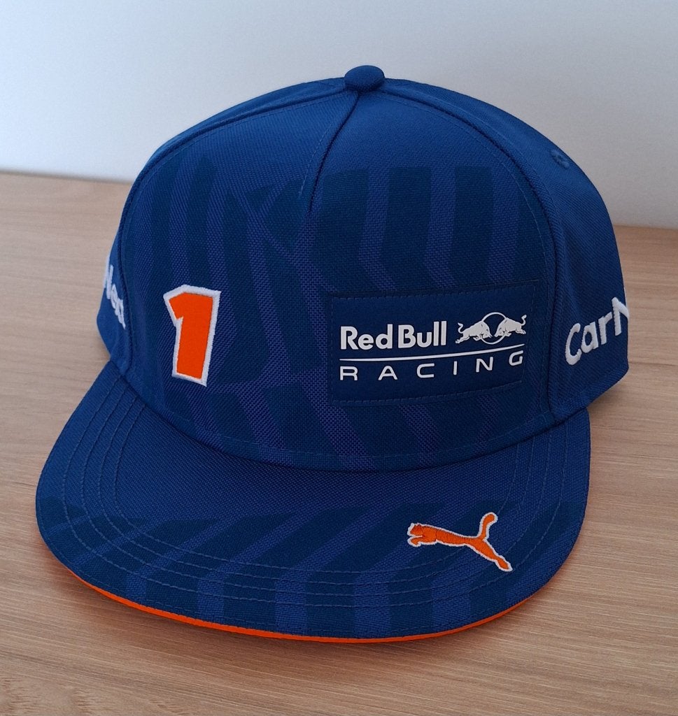 Max Verstappen Red Bull cap blauw nr 1, Verzamelen, Automerken, Motoren en Formule 1, Ophalen of Verzenden, Nieuw, Formule 1