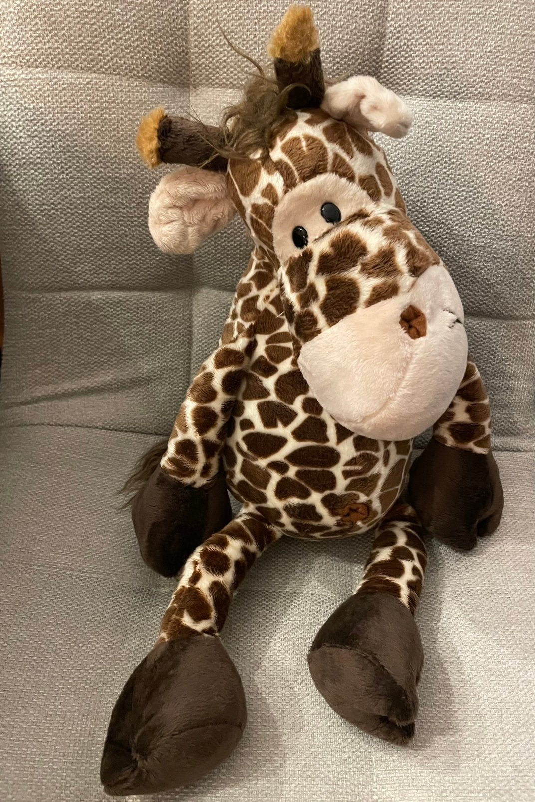 Leuke giraffe knuffel, Ophalen of Verzenden, Gebruikt, Overige typen, Middelgroot (20 tot 80 cm)