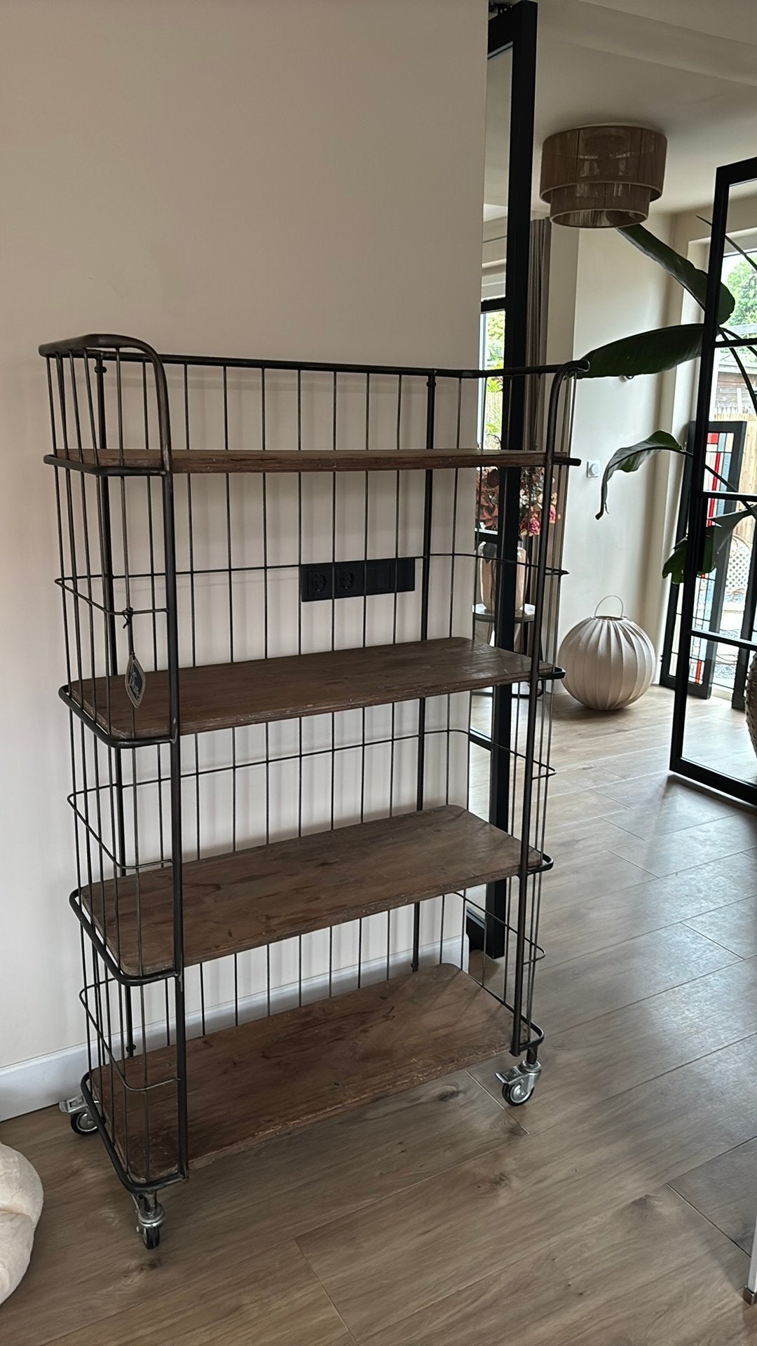 Industriele kast, vakken kast, Huis en Inrichting, Ophalen, Zo goed als nieuw