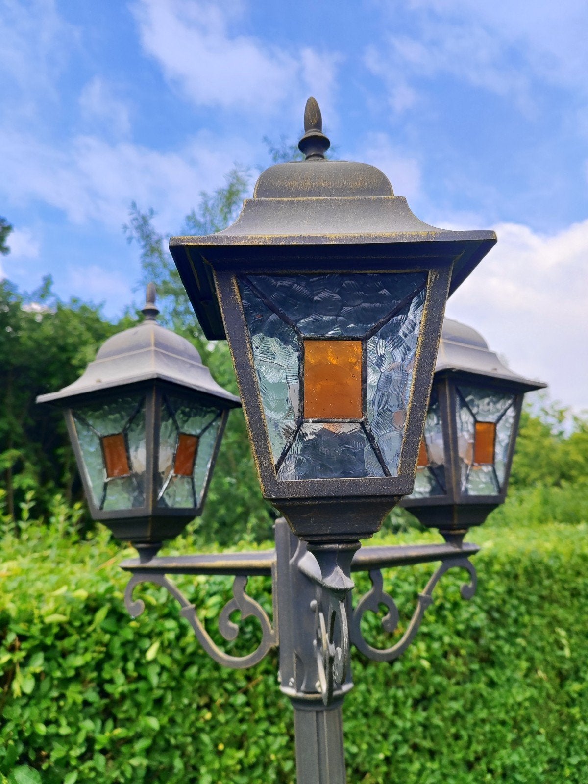 Decoratieve lantaarnpaal, Tuin en Terras, Buitenverlichting, Ophalen, Staande lamp, Netvoeding, 50 tot 250 watt