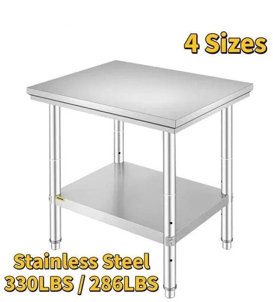 Keukenwerktafel - Kookeiland - Kookeiland - Tafel - Commerci, Corvance B.V., Verzenden, Nieuw, Corvancebol@gmail.com