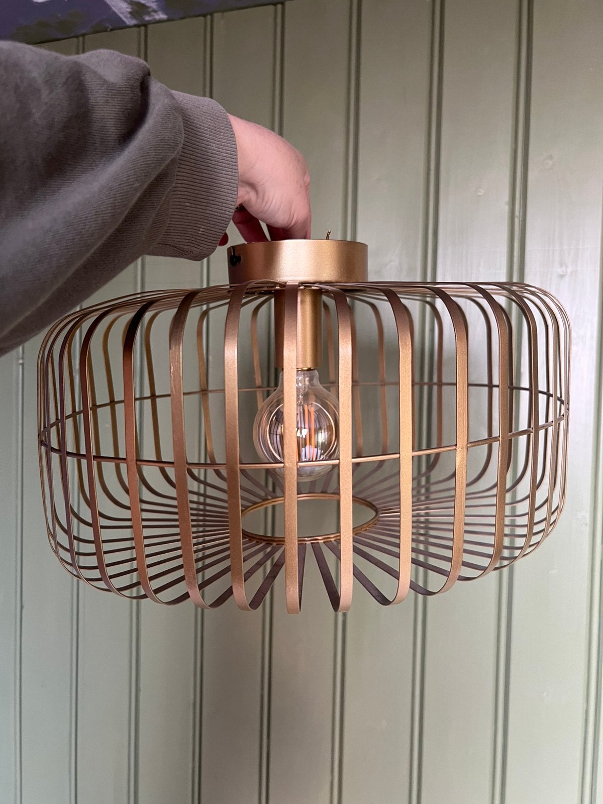 Leuke hanglamp, Ophalen of Verzenden, Minder dan 50 cm