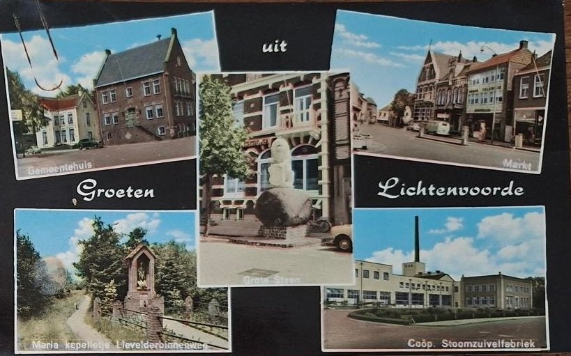Lichtenvoorde, Verzamelen, Ansichtkaarten | Nederland, Verzenden, 1960 tot 1980, Gelopen, Gelderland