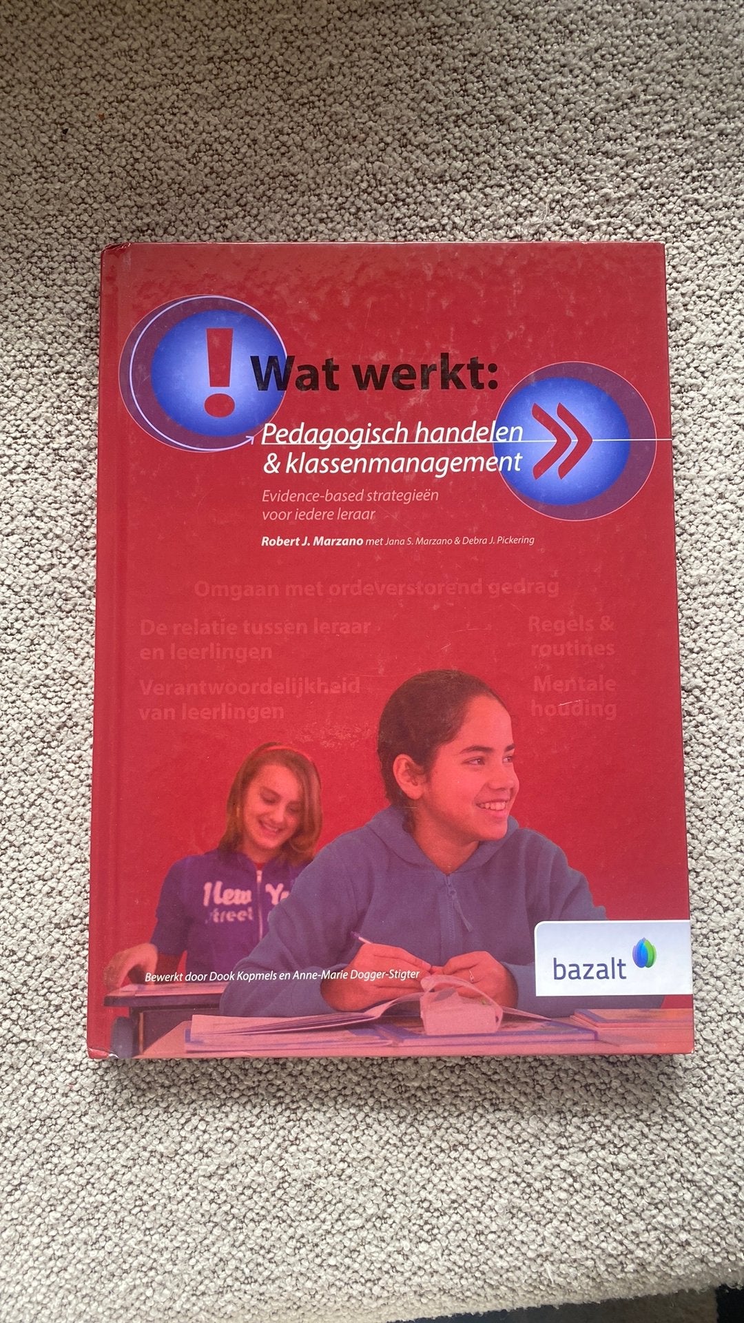 Jana S. Marzano - Pedagogisch handelen & klassenmanagement, Boeken, Jana S. Marzano; Robert J. Marzano; Debra J. Pickering, Ophalen of Verzenden