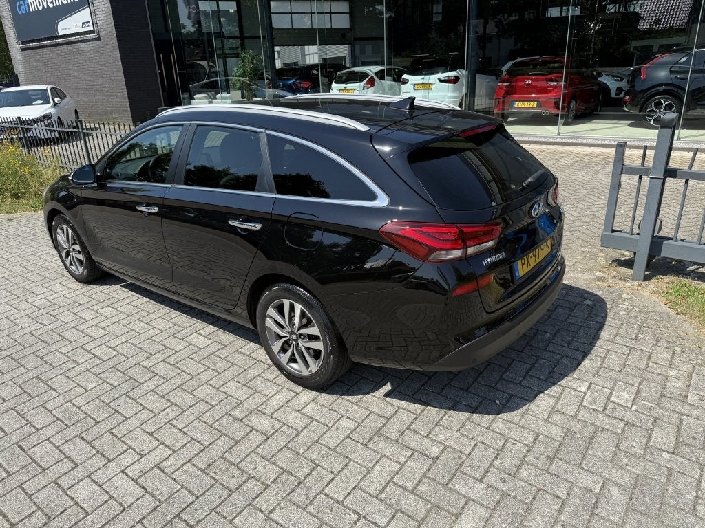 Hyundai i30 Wagon 1.4 T-GDI Premium | Navi | Camera | Clima, Auto's, Hyundai, 4 cilinders, Leder en Stof, Zwart, Origineel Nederlands