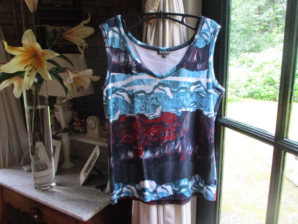 mj/STREET ONE/top/topje/maat 40/42/MONA topje 40, Maat 38/40 (M), Nieuw, STREET ONE/MONA, Zonder mouw
