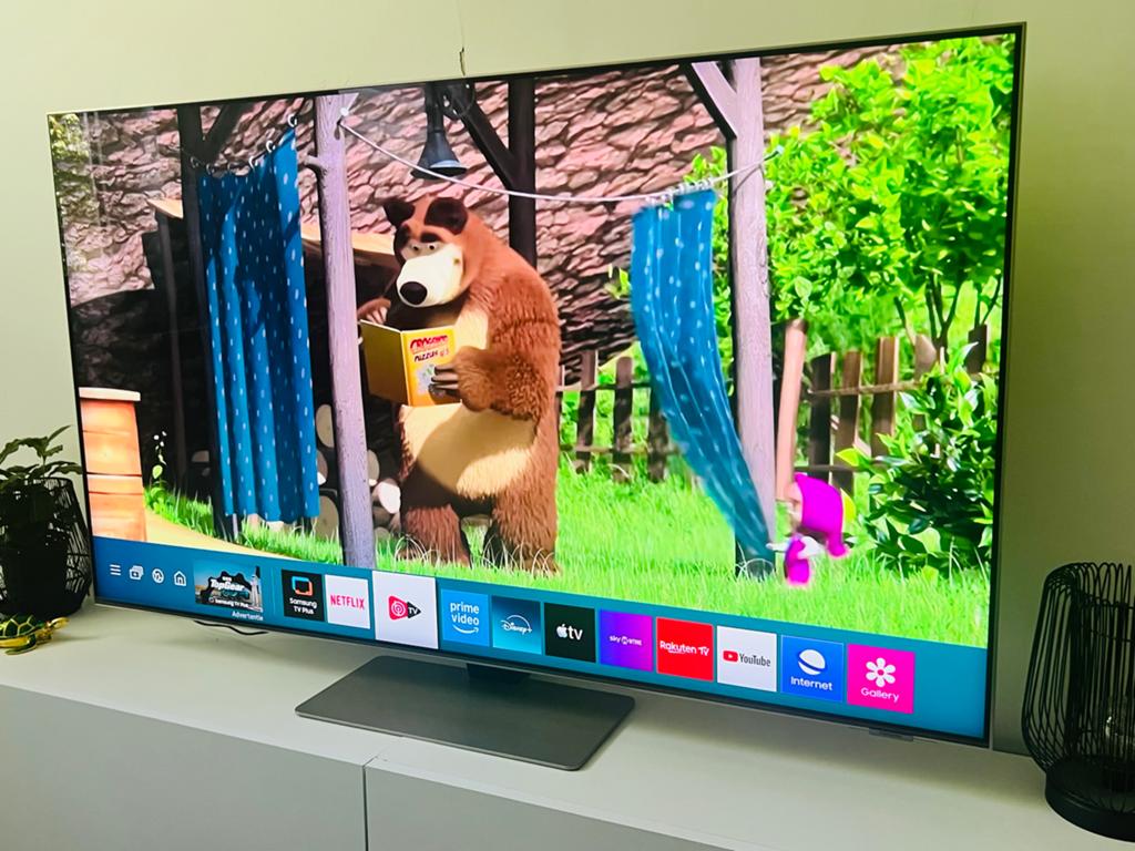 Samsung 55 inch Neo QLED TV - Uitstekende staat 2022, Ophalen, QLED, Zo goed als nieuw, Samsung