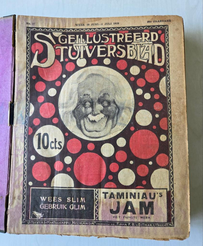 Ingebonden tijdschrift Stuiversblad 1926 (27 t/m 52), Boeken, Ophalen of Verzenden, Gelezen, Overige typen