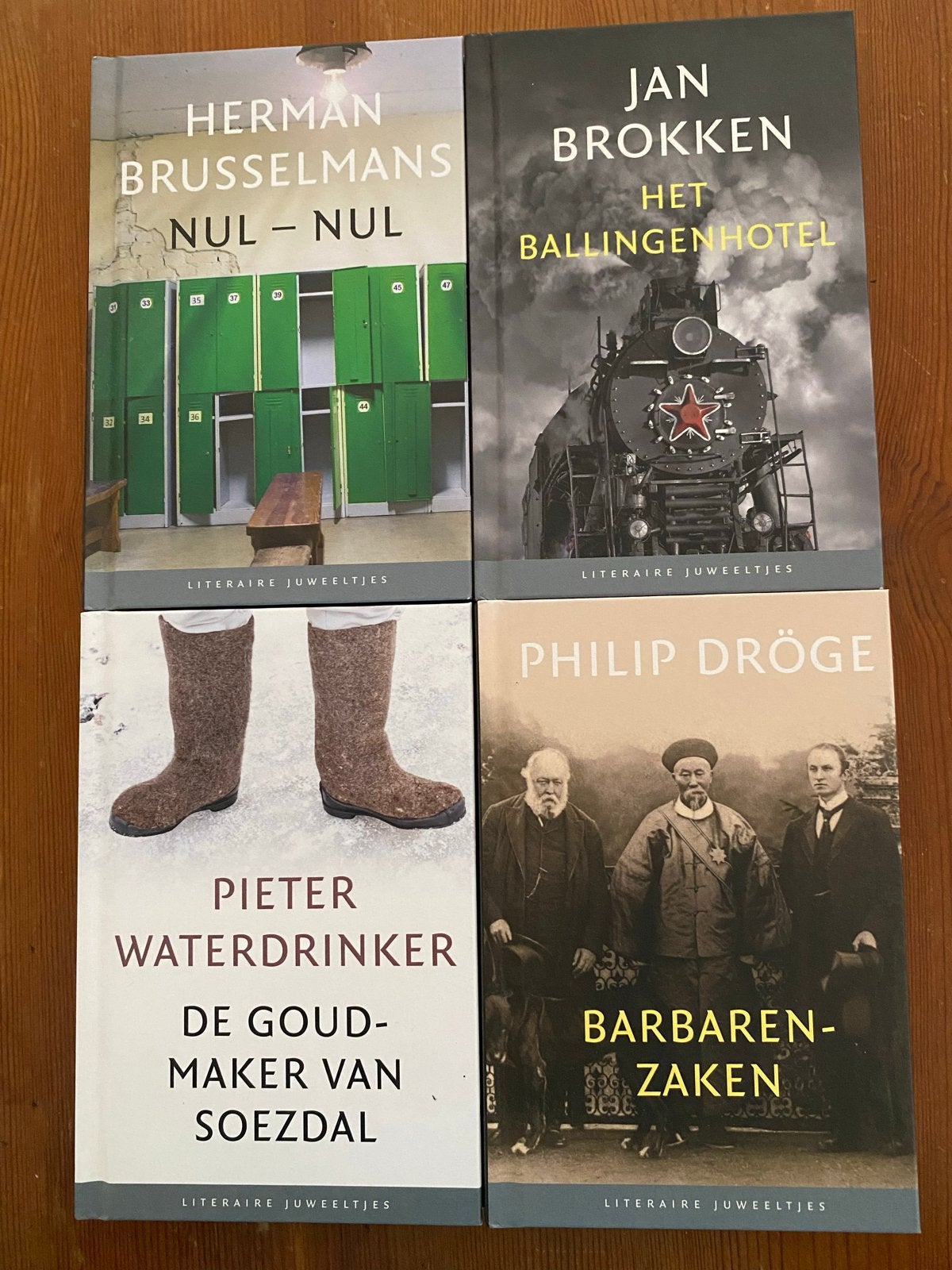 Literair Juweeltjes - 4 boeken van diverse auteurs, Ophalen of Verzenden, Nieuw, Nederland