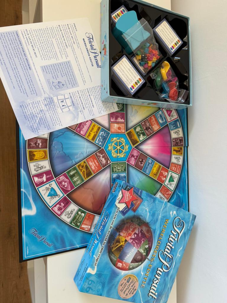 Trivial Pursuit Wereldreis- editie, Ophalen, Zo goed als nieuw