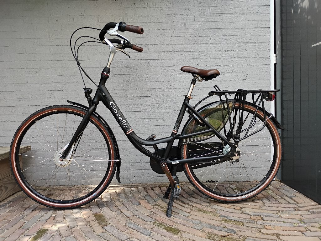 Nette Gazelle bloom moederfiets, Fietsen en Brommers, Fietsen | Dames | Moederfietsen, Ophalen, 47 tot 50 cm, Zo goed als nieuw