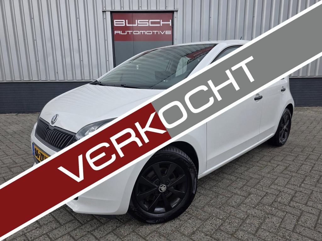 Skoda Citigo 1.0 5 deurs Greentech Arctic | APPLE CARPLAY |, Voorwielaandrijving, Euro 5, Stof, Gebruikt