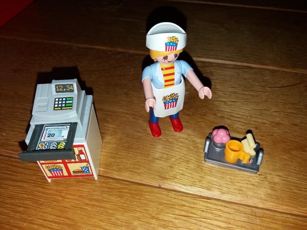 Playmobil serveerster 5292 / Compleet met alle accesoires, Ophalen of Verzenden, Zo goed als nieuw