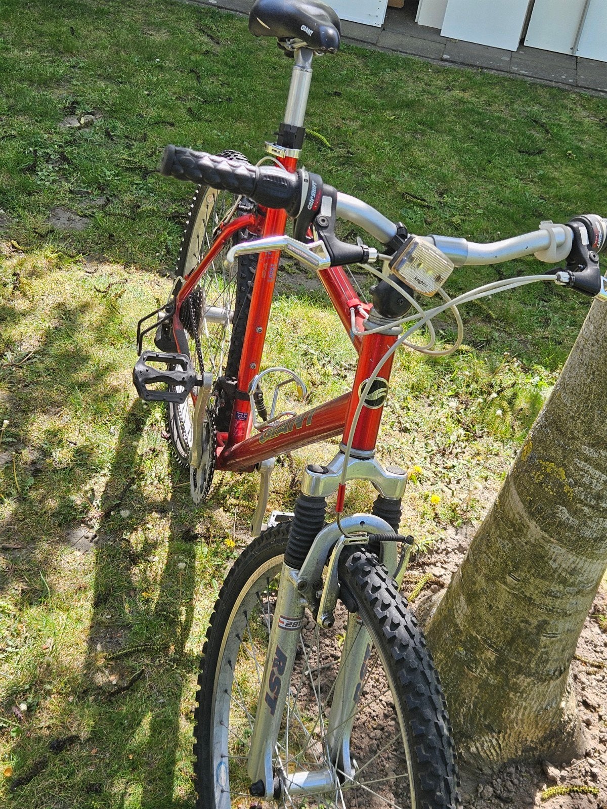 Giant Boulder Alu Shock mountainbike., Ophalen, Gebruikt, 26 inch, Giant