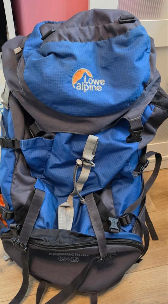 Lowe Alpine Appalachian 65+15 Trekking Rugzak, Overige merken, 40 cm of meer, Gebruikt, Ophalen of Verzenden