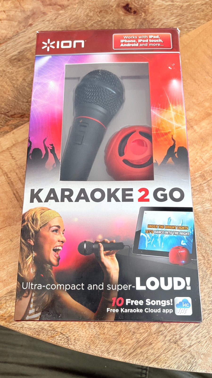 Ion Karaoke 2 Go, Ophalen of Verzenden, Nieuw, Zangmicrofoon