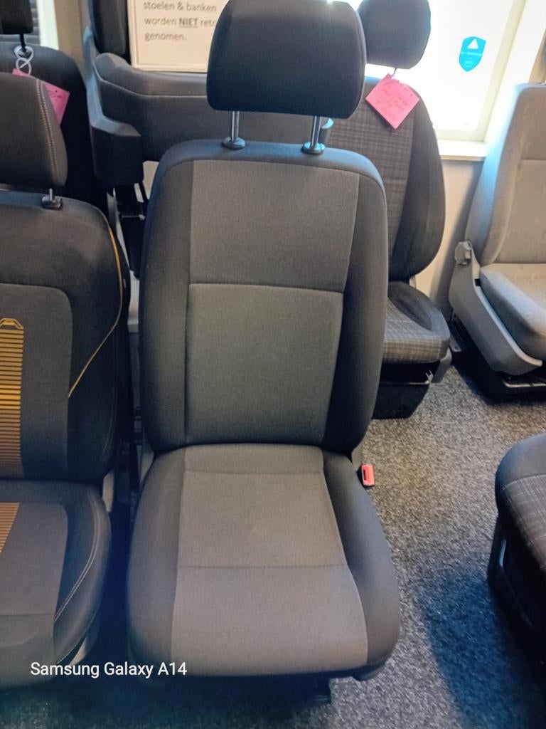 VW T6 Transporter Bijrijderstoel Austin Stof