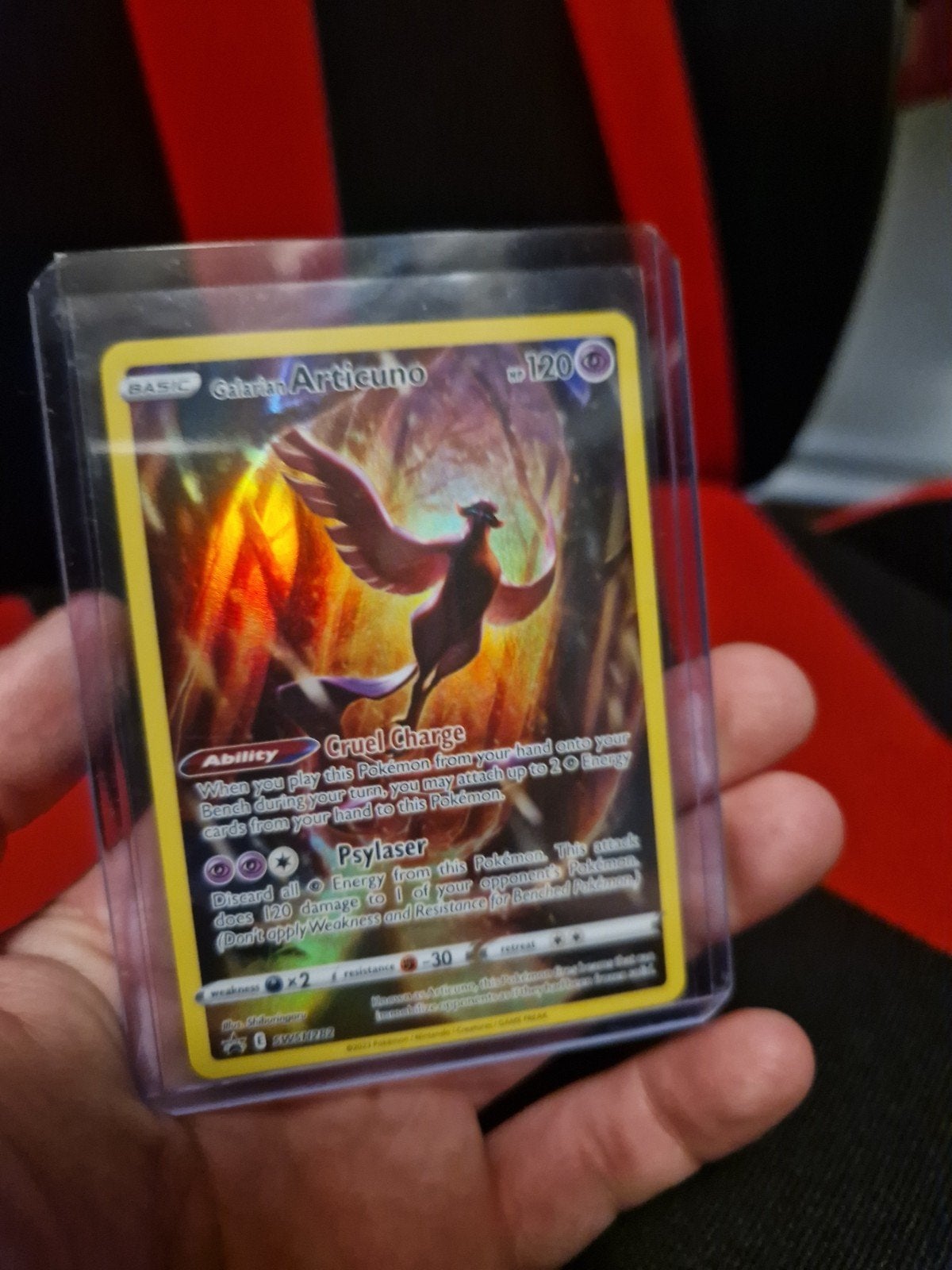 Galarian Articuno SWSH282 Promo, Ophalen of Verzenden, Nieuw, Losse kaart, Foil