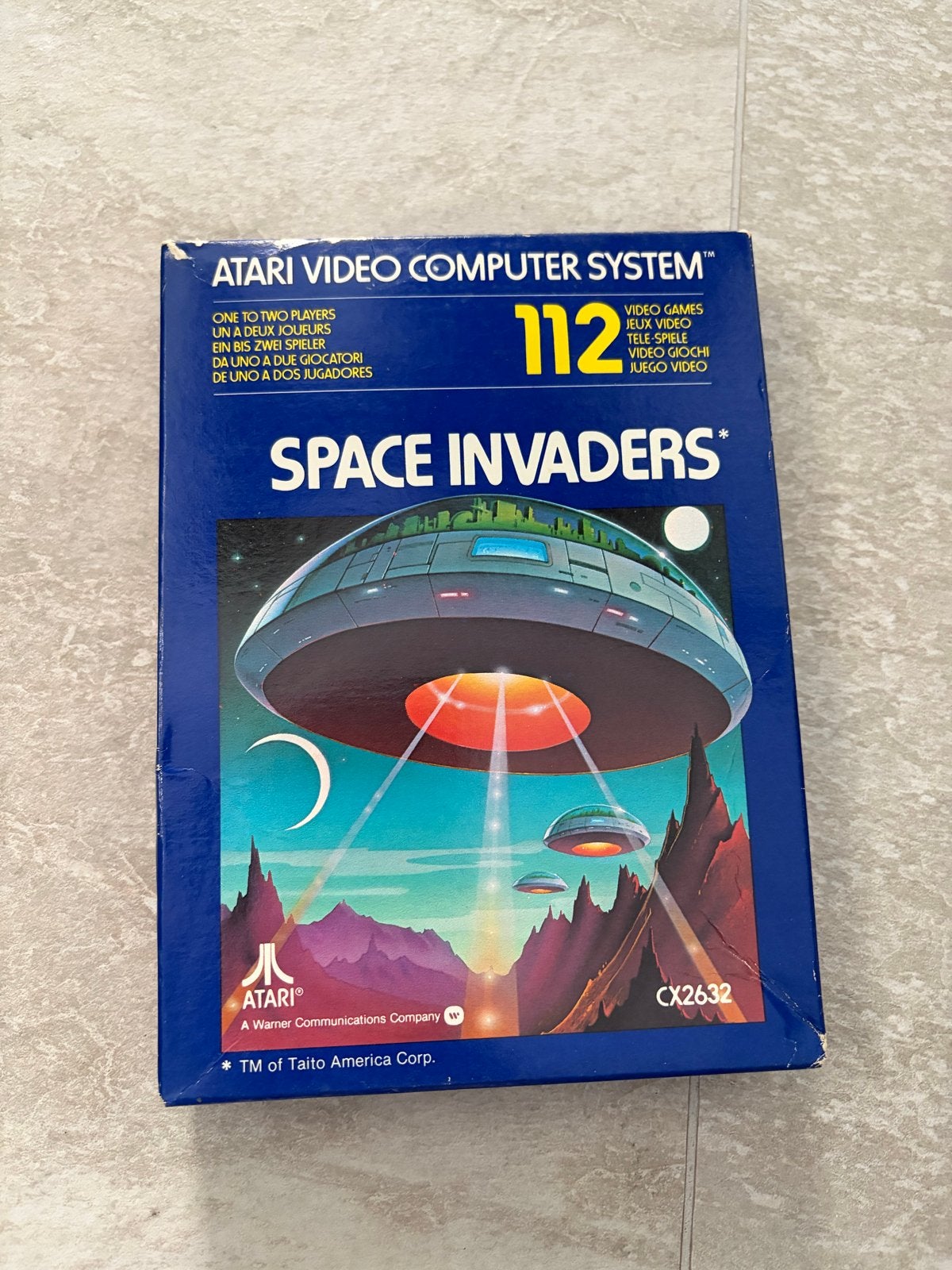 Space Invaders Atari - Klassieke Retro Game, Gebruikt, Shooter, 1 speler, Ophalen of Verzenden