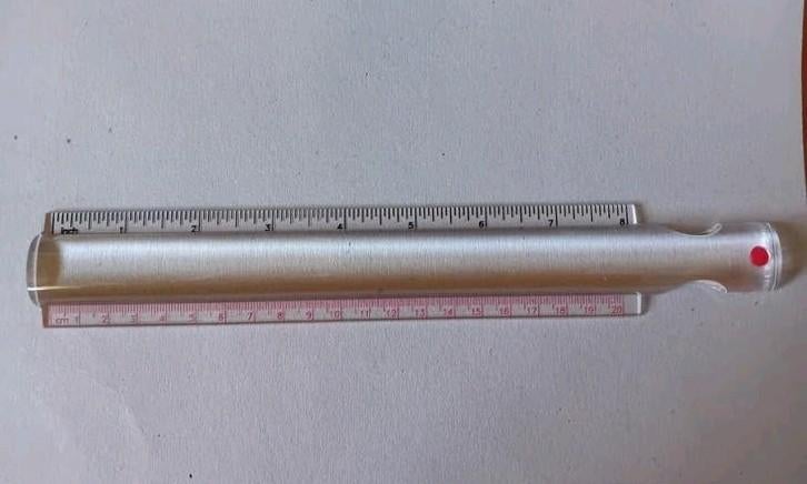 NIEUWE Leeslineaal, loep-lineaal, 2x vergroting, UltraOptix., Ophalen of Verzenden, Nieuw, Vergrootglas of Loep