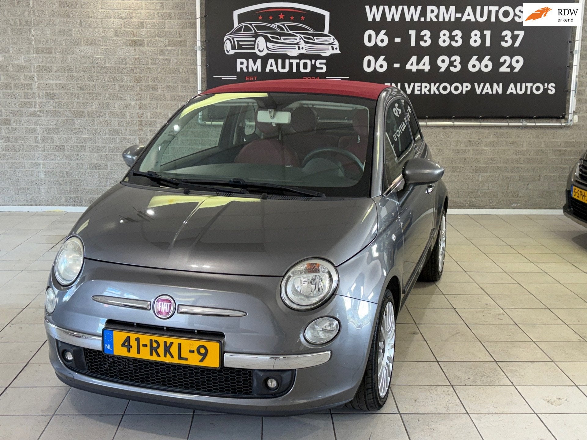 Fiat 500 C TwinAir Automaat | 2011 | 62.051 km | Cabrio | 2e, Auto's, Euro 5, 86 pk, Gebruikt, 31 €/maand