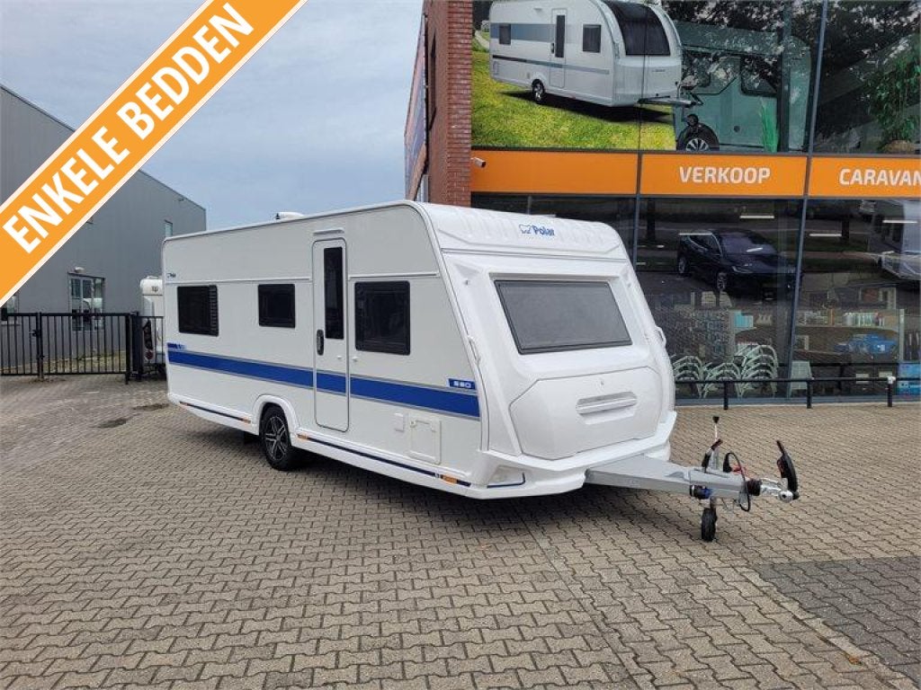 Polar Blueline 560 S, Caravans en Kamperen, Rondzit, Bedrijf, Oven, 6 tot 7 meter