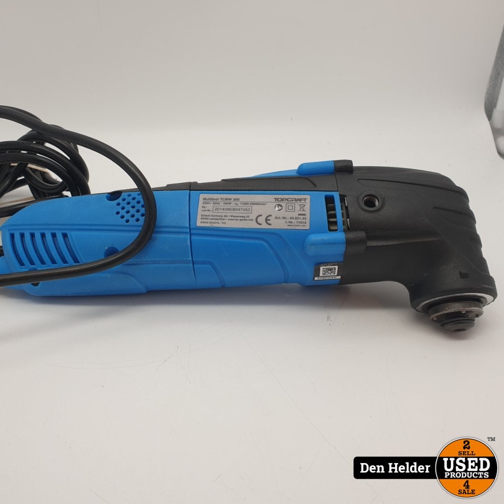 Topcraft TCMW300 Multitool - In Goede Staat, Topcraft, Gebruikt, Support@topcraft.com, Karlstrasse 2
65375 Oestrich-Winkel
Germany