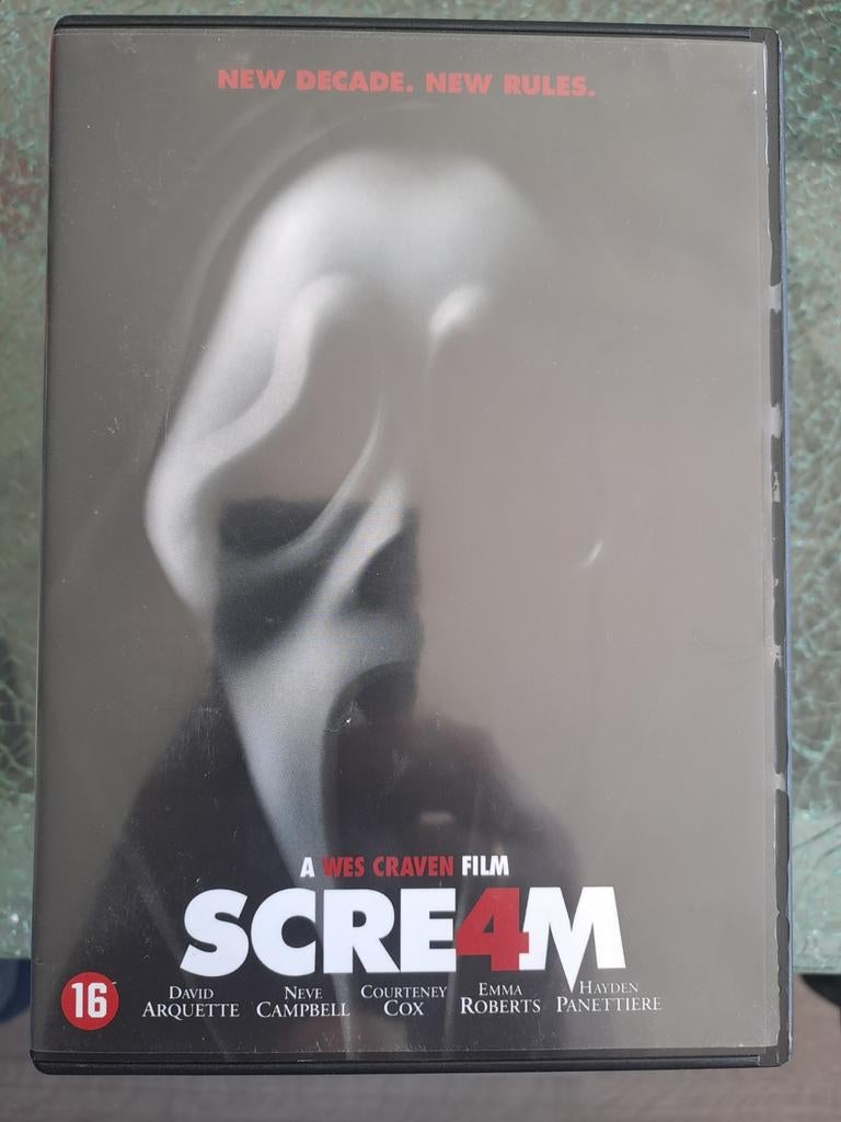 Scream 4 (dvd), Cd's en Dvd's, Dvd's | Horror, Vanaf 16 jaar, Ophalen of Verzenden, Zo goed als nieuw, Slasher