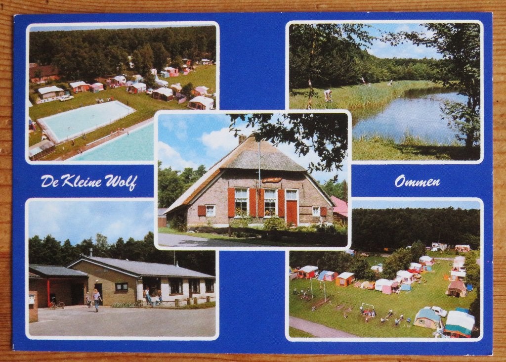 Ommen Vijfluik Camping De Kleine Wolf ( 1984 ), Verzamelen, Ophalen of Verzenden, Voor 1920, Noord-Brabant