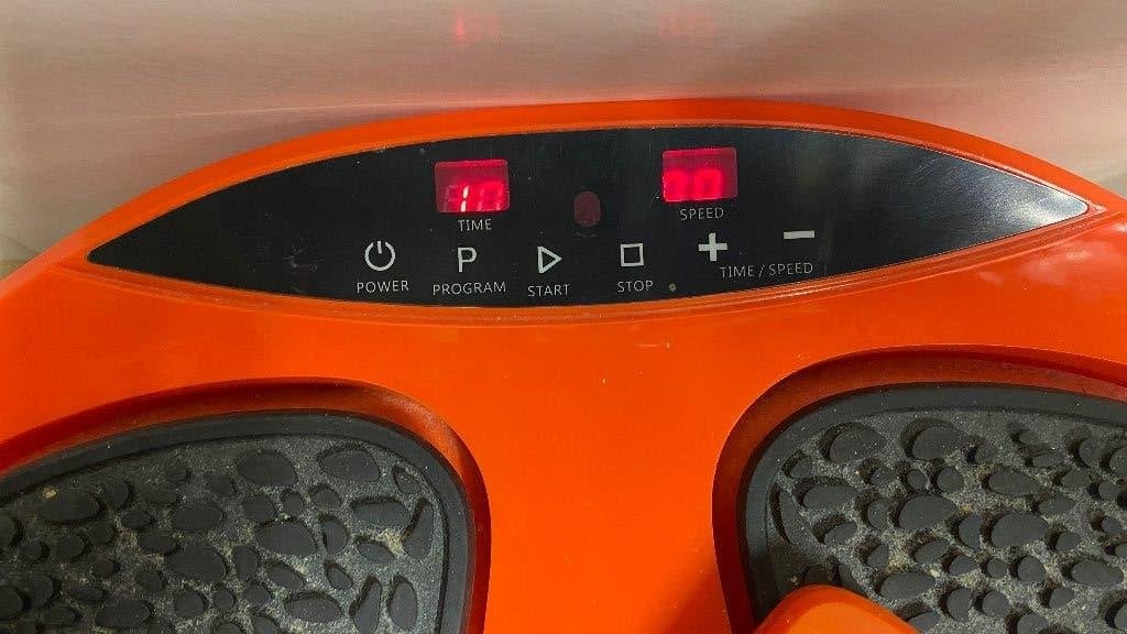 Vibrolegs Voetmassageapparaat met Afstandsbediening, Sport en Fitness, Ophalen of Verzenden, Gebruikt, Apparaat
