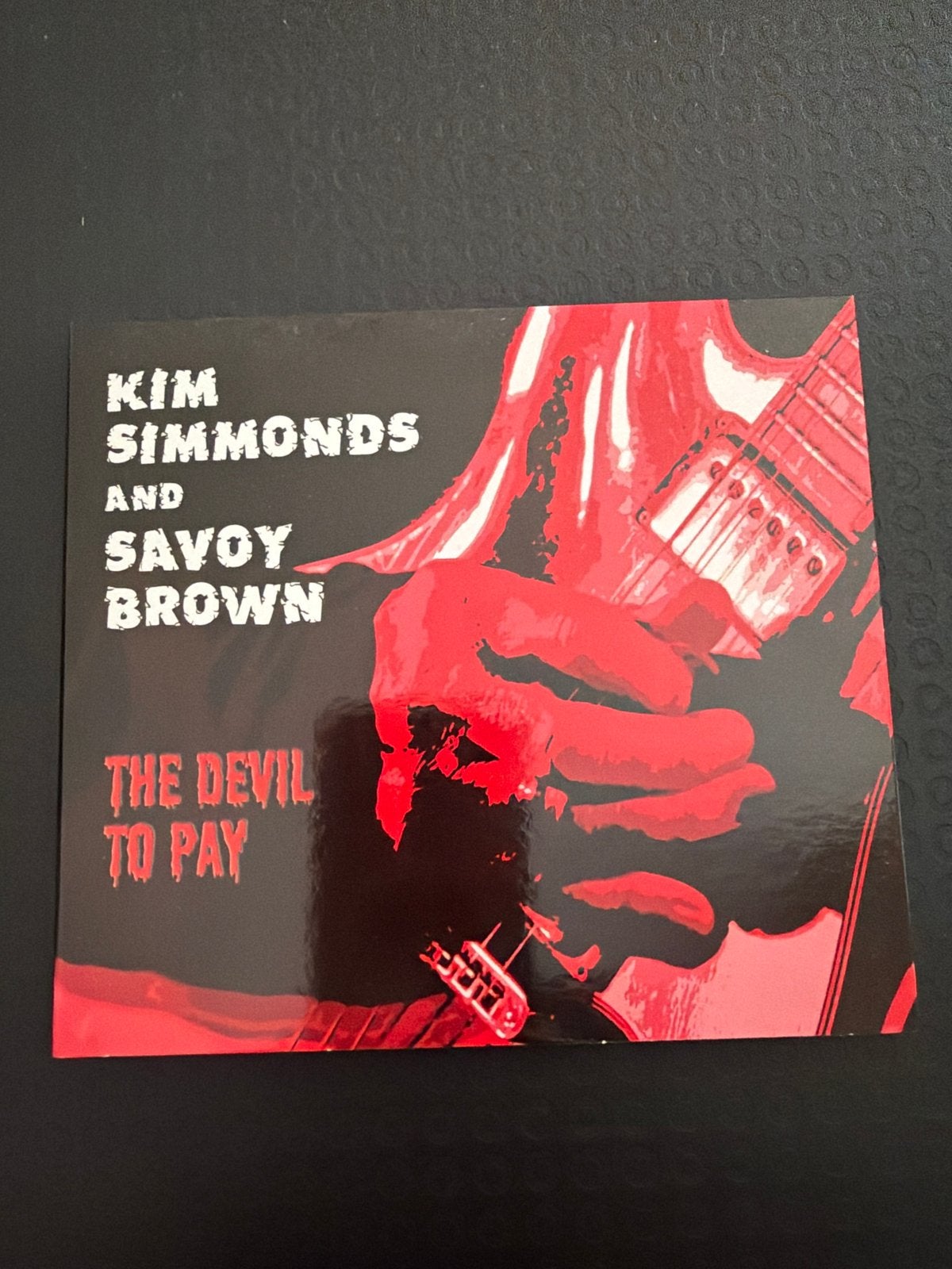 Kim Simmonds and Savoy Brown - The Devil To Pay CD, Cd's en Dvd's, Blues Rock, Ophalen of Verzenden, Zo goed als nieuw, Inclusief boekje