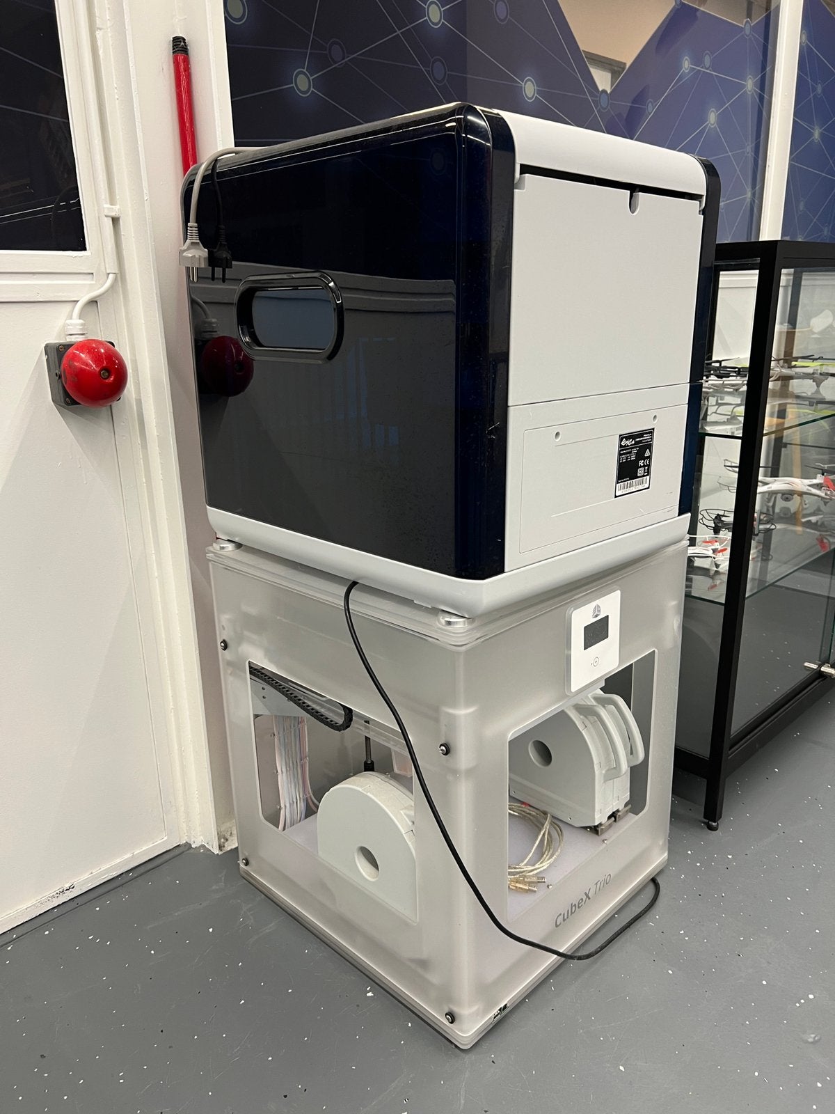 3D printers XYZprinting Da Vinci 1.0 & CubeXTrio, Ophalen, Zo goed als nieuw