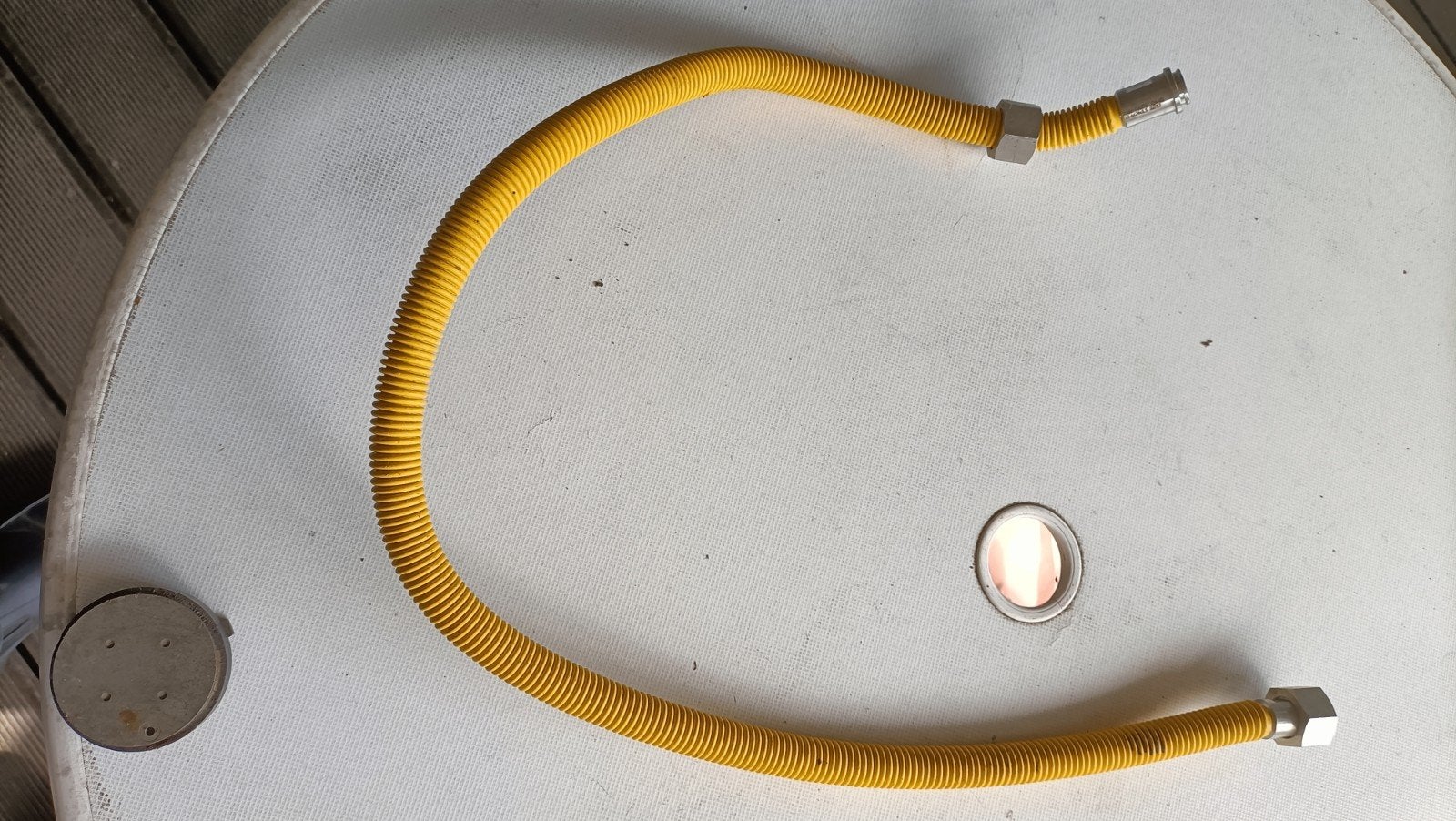 Gasslang M24-M24 L=100cm nieuw, Witgoed en Apparatuur, Ophalen of Verzenden, Nieuw