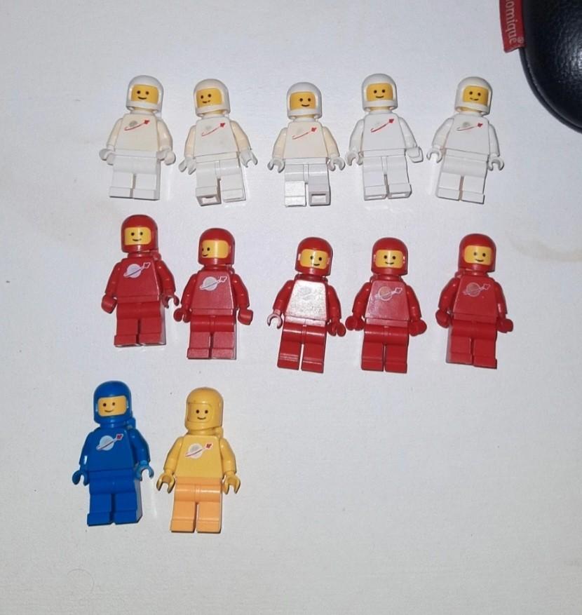 12 Vintage LEGO Spaceman Figuren - Diverse Conditie, Kinderen en Baby's, Speelgoed | Duplo en Lego, Gebruikt, Lego, Ophalen of Verzenden
