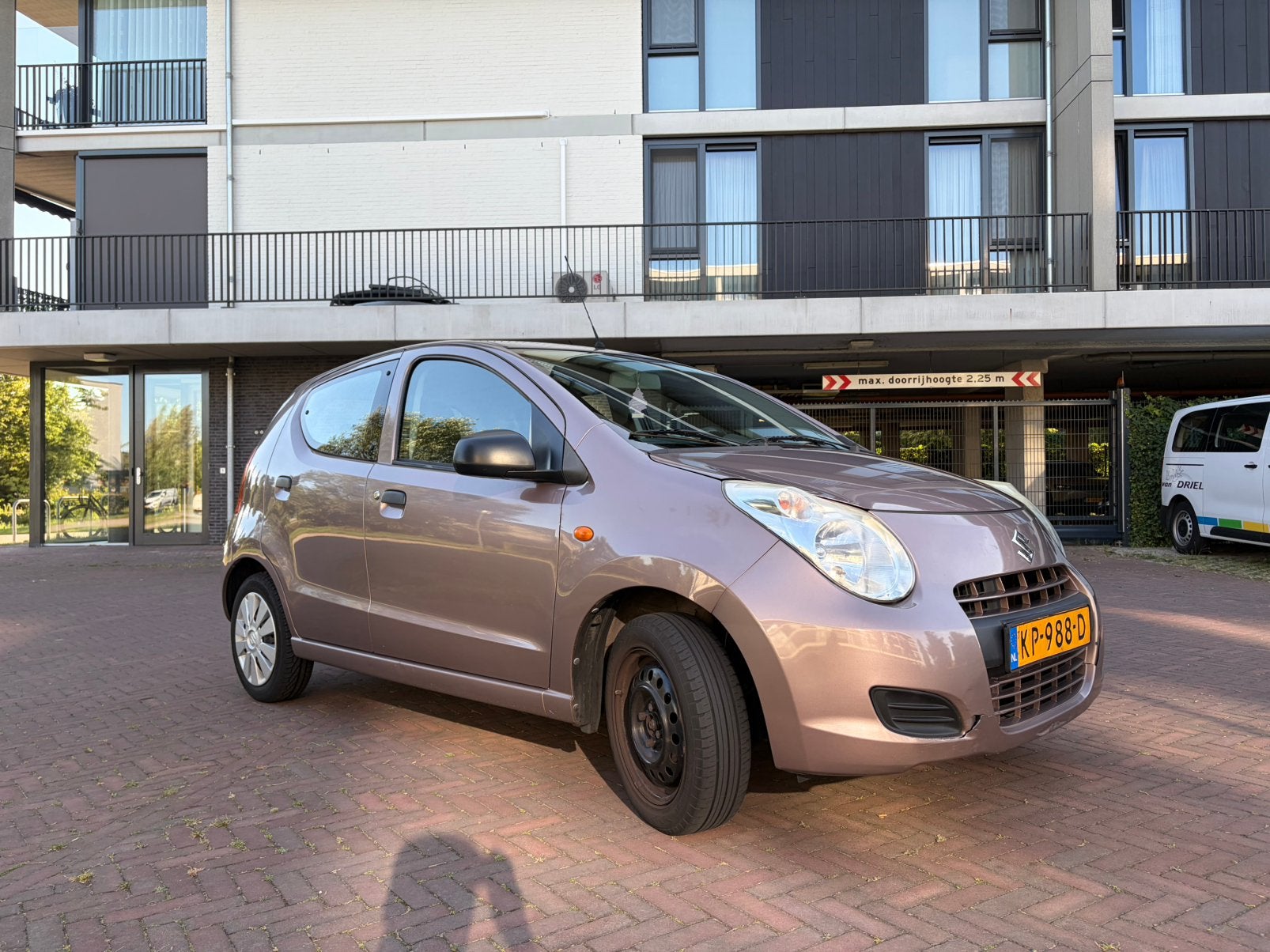 Suzuki Alto 1.0 2010 elek ramen NIEUW APK, Auto's, Voorwielaandrijving, 200 kg, Bruin, 4 stoelen