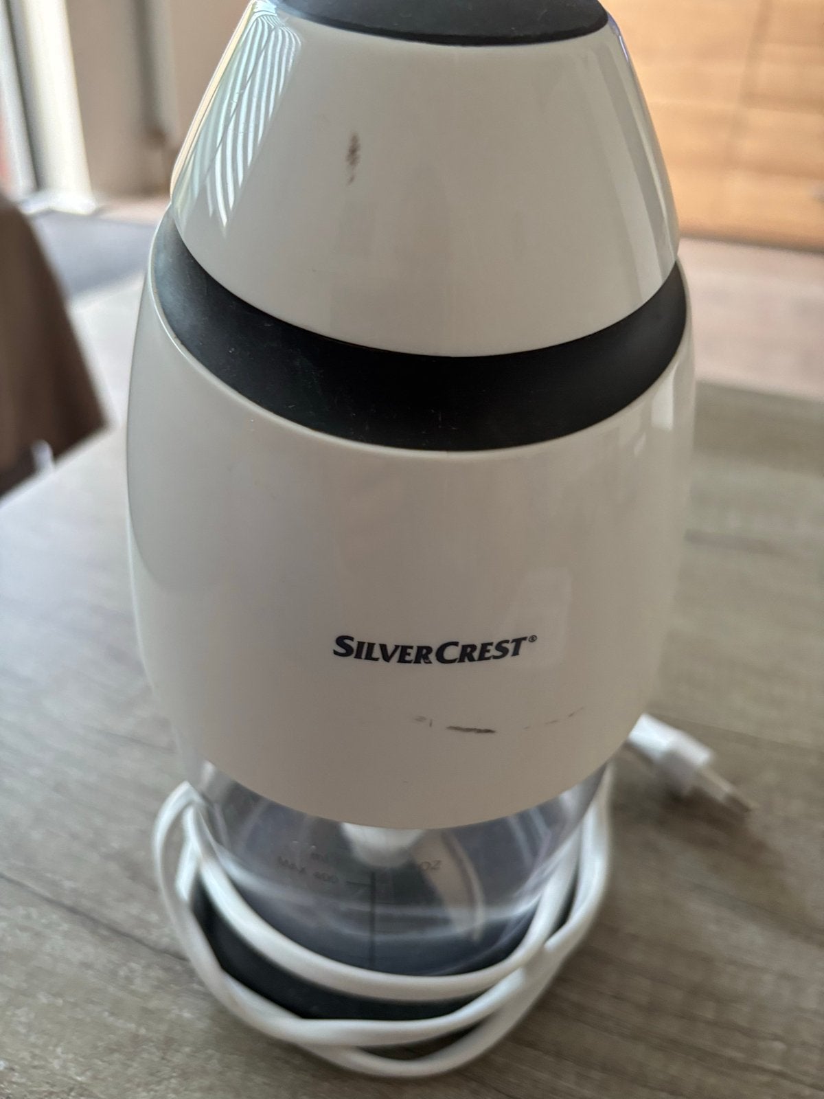 SilverCrest Hakmolen - Compact en Krachtig, Ophalen, Zo goed als nieuw, Vaatwasserbestendig, Minder dan 1 liter