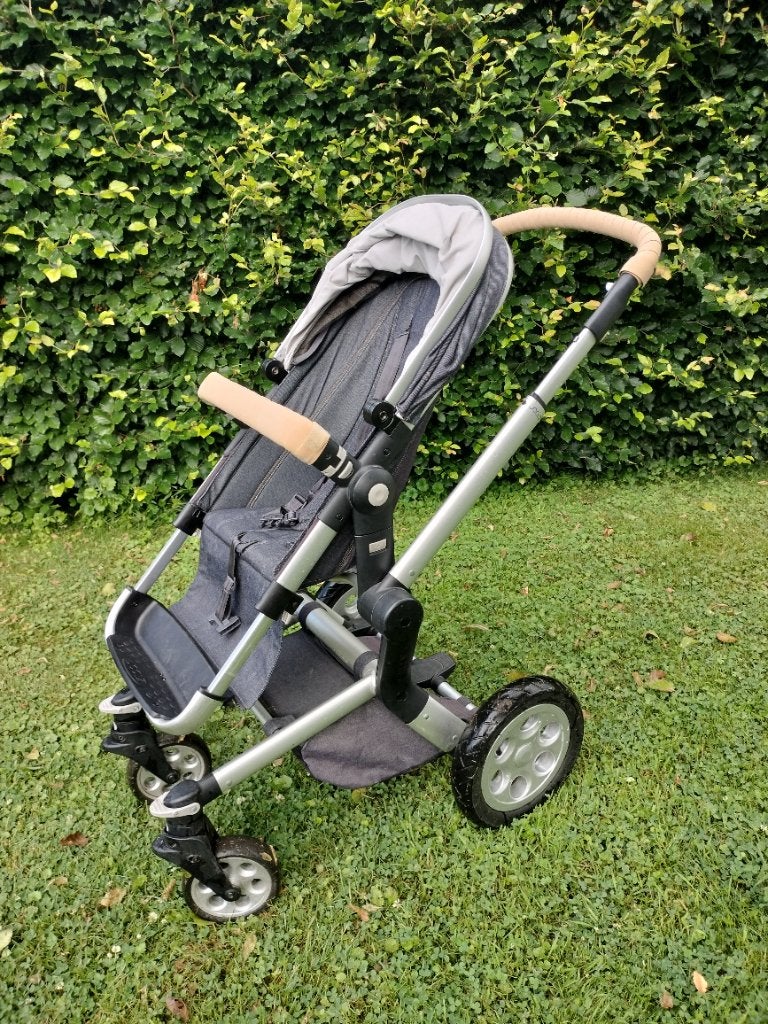 Joolz kinderwagen spijkerstof, Kinderen en Baby's, Kinderwagens en Combinaties, Gebruikt, Verstelbare duwstang, Combiwagen, Ophalen