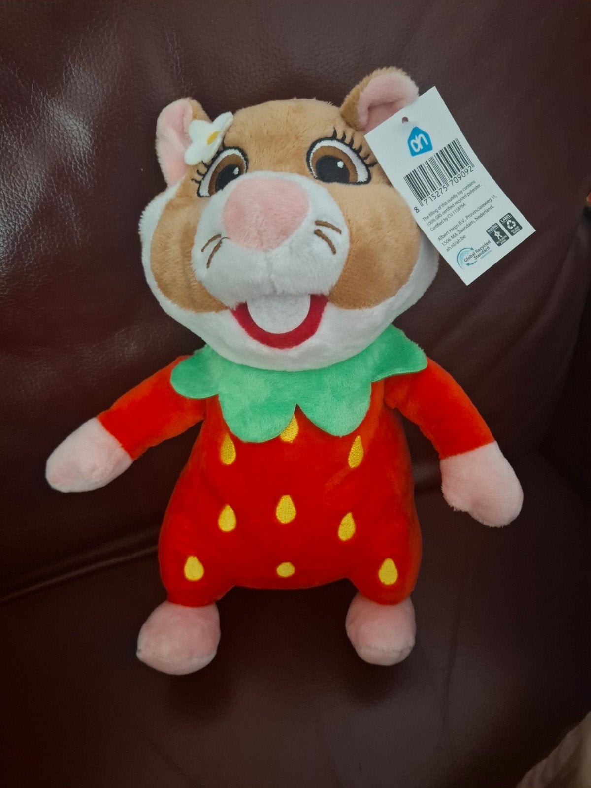 Aardbei hamster, Overige karakters, Overige typen, Nieuw, Ophalen of Verzenden