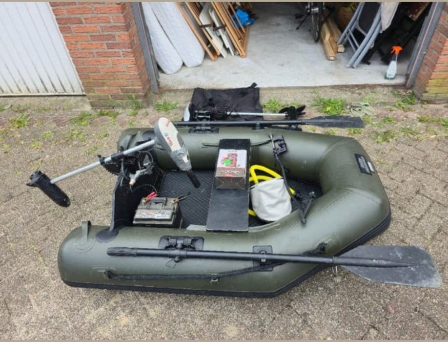 Pro Line 160 AD rubberboot, 2 Rhino motoren en accessoires, Watersport en Boten, Hengelsport | Karpervissen, Ophalen of Verzenden
