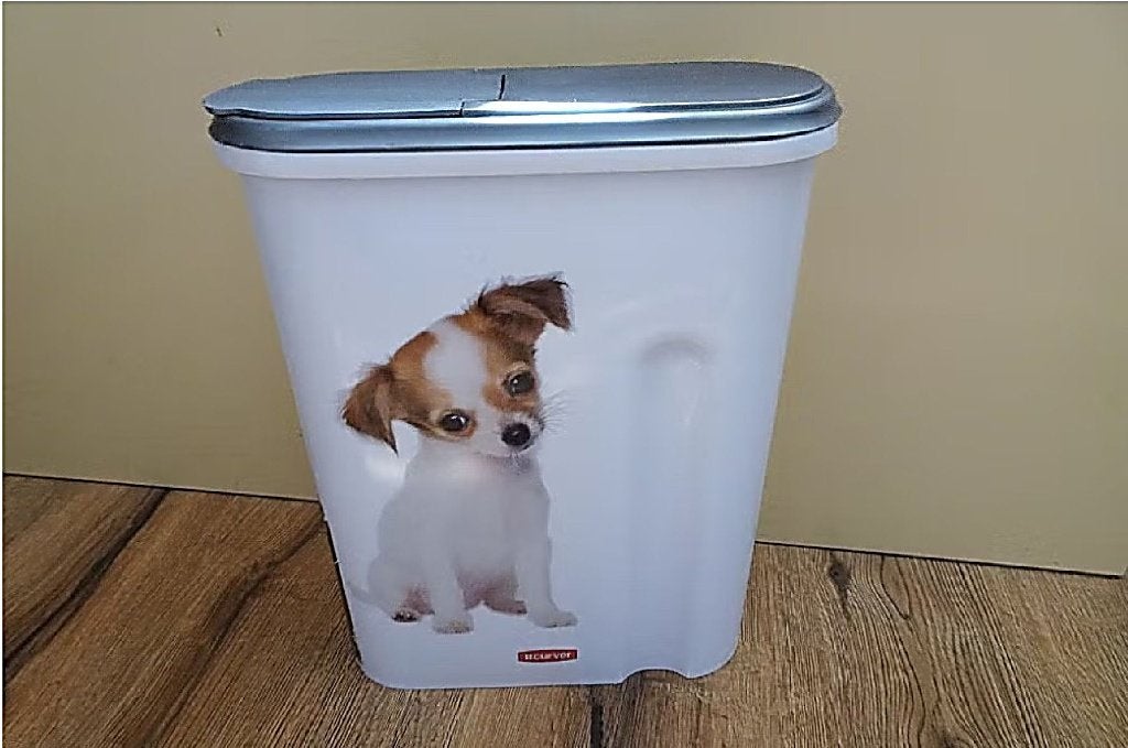 Curver voedselcontainer/voerbus hond, inhoud 4,5 L ., Dieren en Toebehoren, Ophalen, Zo goed als nieuw