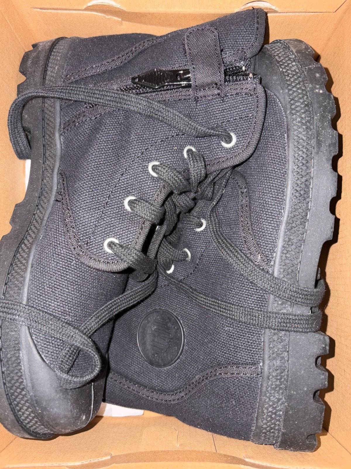 Palladium Pampa Hi kinderlaarzen - Zwart - Maat 34, Ophalen of Verzenden, Nieuw, Jongen of Meisje, Laarzen