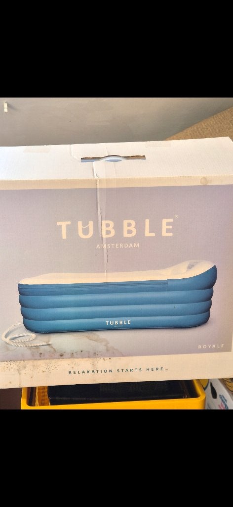 Tubble opblaasbaar bad NIEUWSTAAT, Ophalen, Overige typen, 50 tot 100 cm, Zo goed als nieuw