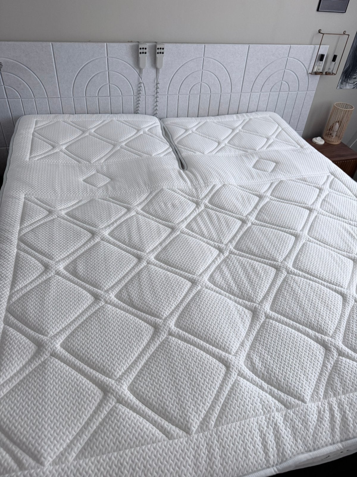 Swiss sense AEROMAX Split topper 180x210, Ophalen, 210 cm, Tweepersoons, Zo goed als nieuw